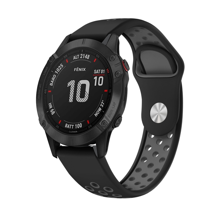 Dành cho Garmin Fenix Pro GPS 22mm Dây đeo đồng hồ silicon