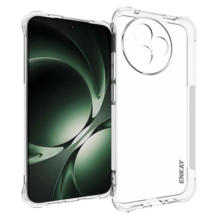 

For Redmi K80 Ultra ENKAY Hat-Prince Transparent TPU Shockproof Phone Case