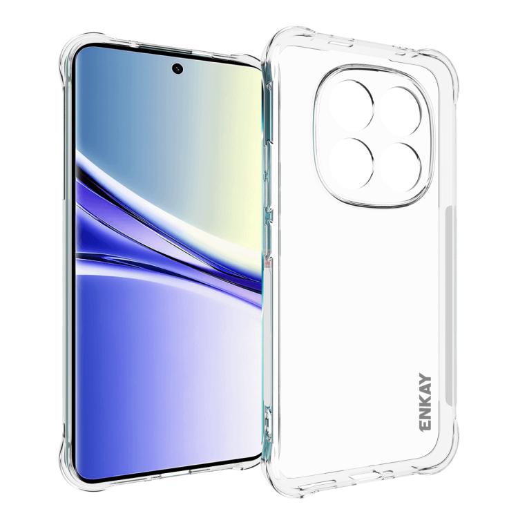 

For Redmi Note 15 Pro+ 5G Global 163.3mm ENKAY Hat-Prince Transparent TPU Shockproof Phone Case