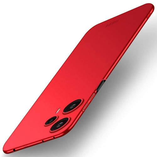 

ForRedmi Note 12 Turbo 5G MOFI Micro-Frosted PC Ultra-thin Hard Phone Case(Red)