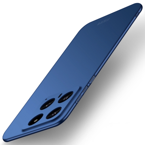 

For Xiaomi 14 MOFI Micro-Frosted PC Ultra-thin Hard Phone Case(Blue)