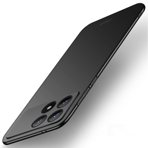 

For Xiaomi Poco F6 Pro MOFI Micro-Frosted PC Ultra-thin Hard Phone Case(Black)