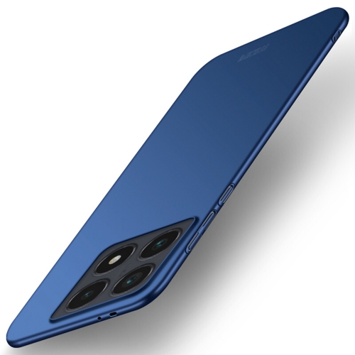 

For Xiaomi 14T Pro MOFI Micro-Frosted PC Ultra-thin Hard Phone Case(Blue)