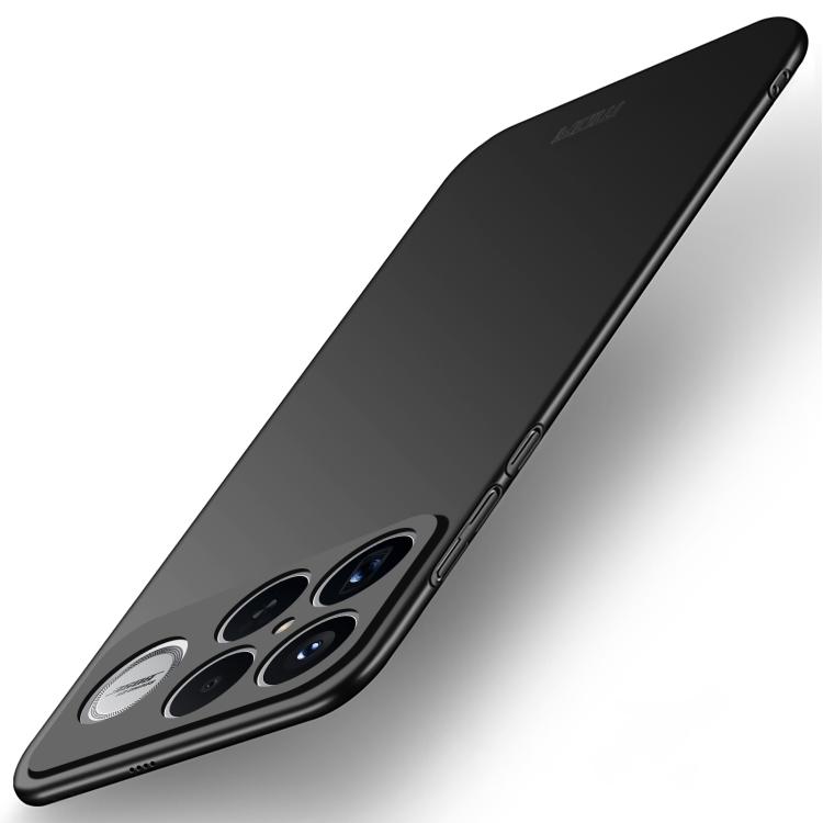 

For Redmi K90 Pro Max / Poco F8 Ultra MOFI Micro-Frosted PC Ultra-thin Hard Phone Case(Black)