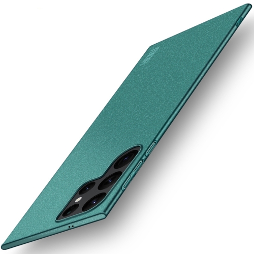 

For Samsung Galaxy S24 Ultra 5G MOFI Fandun Series Frosted PC Ultra-thin All-inclusive Phone Case(Green)