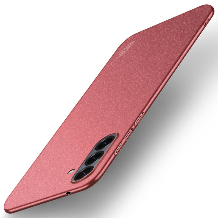 

For Samsung Galaxy S25 5G MOFI Fandun Series Frosted PC Ultra-thin All-inclusive Phone Case(Red)
