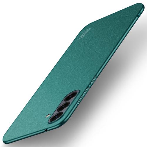 

For Samsung Galaxy S25+ 5G MOFI Fandun Series Frosted PC Ultra-thin All-inclusive Phone Case(Green)