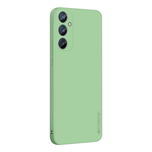 

For Samsung Galaxy S24 FE 5G PINWUYO Sense Series Liquid Silicone TPU Phone Case(Green)