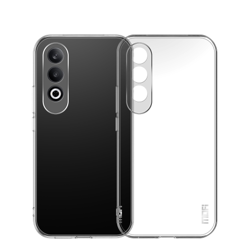 

For OPPO K12 / OnePlus Ace 4 MOFI Ming Series Transparent Ultra-thin TPU Phone Case(Transparent)