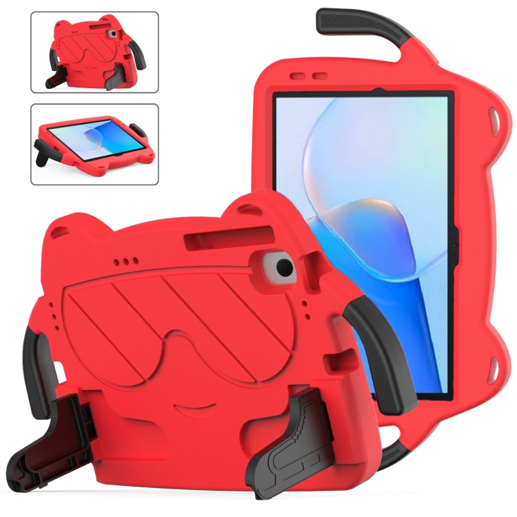 

For Huawei Matepad SE 10.4 2023 Ice Baby EVA Shockproof Hard PC Tablet Case(Red+Black)