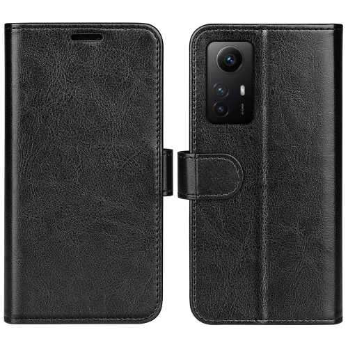 

For Redmi Note 12S R64 Texture Horizontal Flip Leather Phone Case(Black)