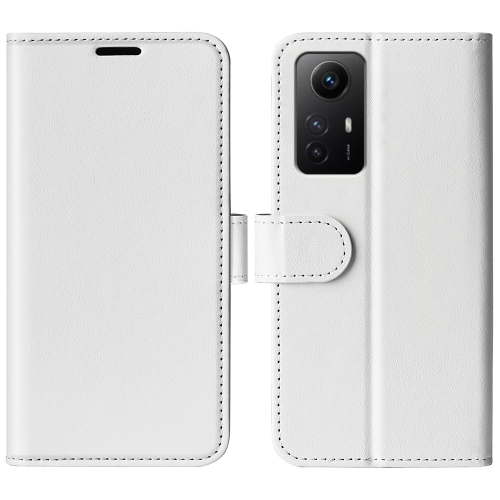 

For Redmi Note 12S R64 Texture Horizontal Flip Leather Phone Case(White)