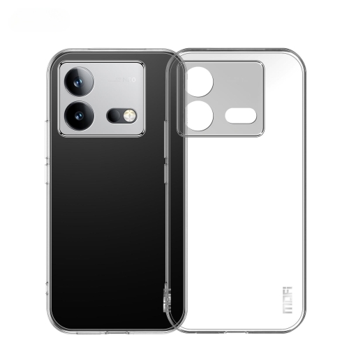 

For vivo iQOO Neo8 / Neo8 Pro MOFI Ming Series Ultra-thin TPU Phone Case(Transparent)