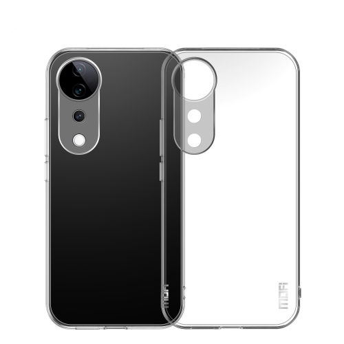 For vivo S19 Pro MOFI Ming Series Ultra-thin TPU Phone Case(Transparent)
