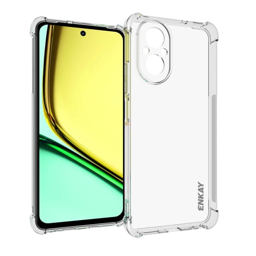 

For Realme C67 4G Global ENKAY Transparent TPU Shockproof Anti-slip Phone Case