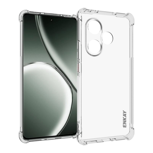 

For Realme GT Neo6 SE ENKAY Transparent TPU Shockproof Anti-slip Phone Case