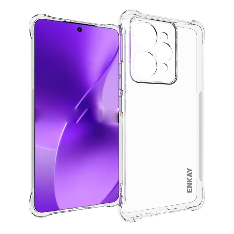 

For Realme 15 Pro 5G Global ENKAY Transparent TPU Shockproof Anti-slip Phone Case