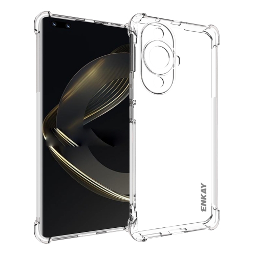 

For Huawei nova 11 Pro / 11 Ultra 4G ENKAY Hat-Prince Transparent TPU Shockproof Phone Case