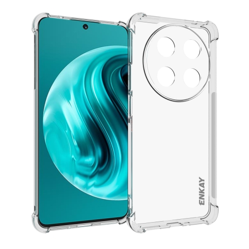 

For Huawei nova 12i ENKAY Hat-Prince Transparent TPU Shockproof Phone Case