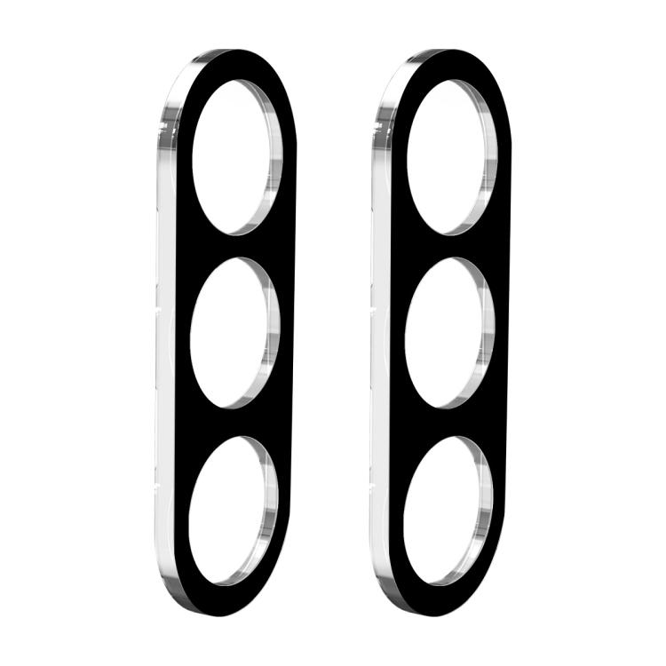 For Samsung Galaxy S26 / S26 Pro 5G 2pcs ENKAY Hat-Prince 9H Rear Camera Lens Tempered Glass Film(Black)