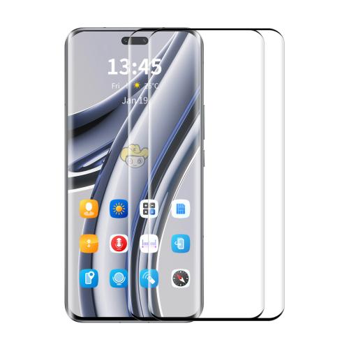 

For Honor 300 Ultra 2pcs ENKAY Hat-Prince Hot Bending Full Coverage Side Glue Tempered Glass Film