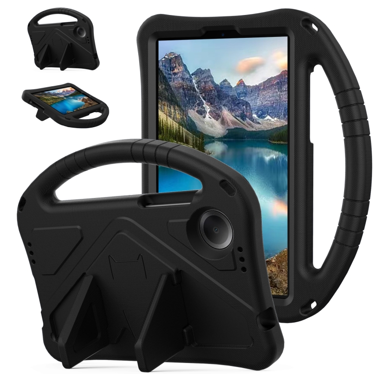 

For Xiaomi Redmi Pad SE 4G 8.7 EVA Shockproof Tablet Case with Holder(Black)