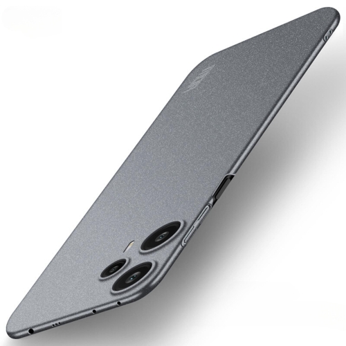 

For Xiaomi Redmi Note 12 Turbo MOFI Fandun Series Frosted PC Ultra-thin All-inclusive Phone Case(Gray)