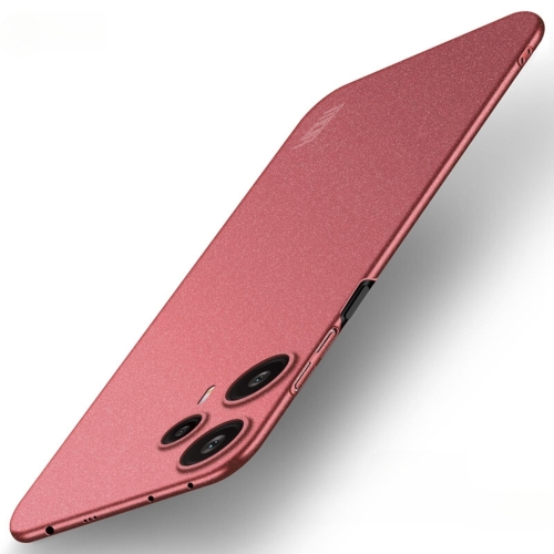 

For Xiaomi Redmi Note 12 Turbo MOFI Fandun Series Frosted PC Ultra-thin All-inclusive Phone Case(Red)