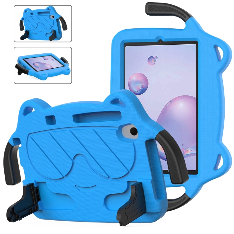 

For Sumsung Galaxy Tab A 8.4 2020 T307/T307u Ice Baby EVA Shockproof Hard PC Tablet Case(Sky Blue+Black)