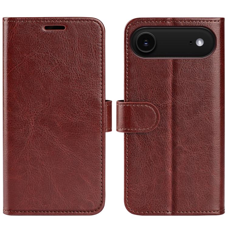 

For iPhone Air R64 Texture Horizontal Flip Leather Phone Case(Brown)