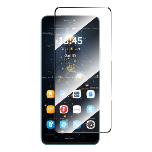 

For Redmi Note 14 5G ENKAY Hat-Prince Full Glue High Aluminum-silicon Tempered Glass Film