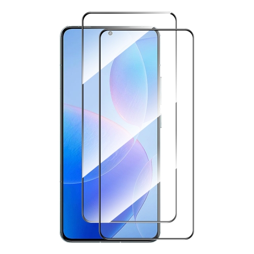 

For Redmi K70 / K70 Pro / K70E 2pcs ENKAY Hat-Prince Full Glue High Aluminum-silicon Tempered Glass Film