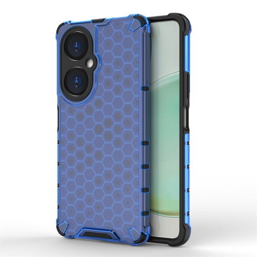 

For Huawei Enjoy 60 Pro / nova 11i Shockproof Honeycomb Phone Case(Blue)