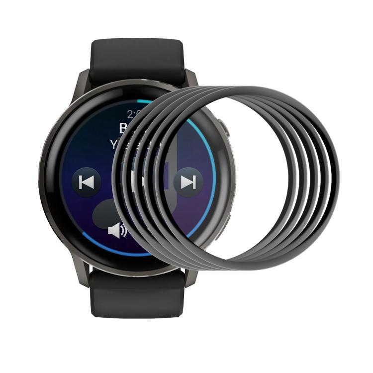

For Garmin Venu 4 45mm 5pcs ENKAY 3D Full Coverage Soft PC Edge PMMA HD Screen Protector Film