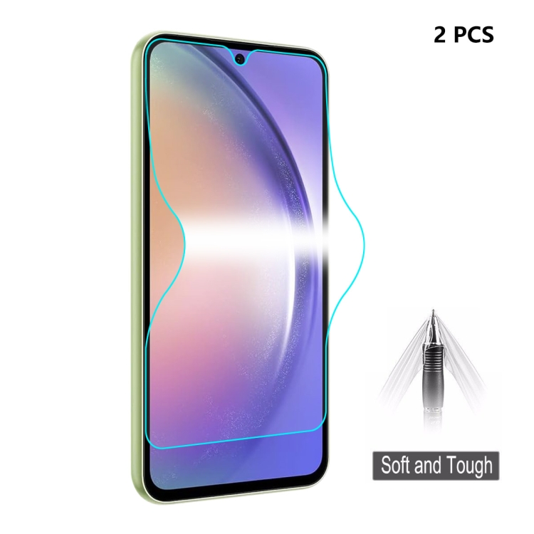 

For Samsung Galaxy A54 5G 2pcs ENKAY Hat-Prince Full Glue Coverage Soft Explosion-proof Hydrogel Film