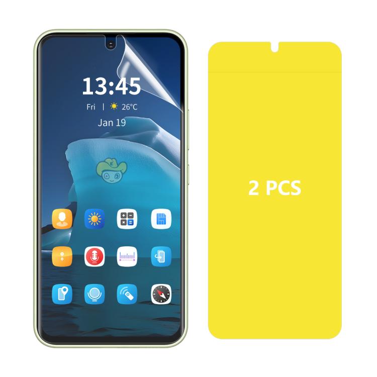 

For Redmi 13X 2pcs ENKAY Hat-Prince Full Glue Coverage Soft Explosion-proof Hydrogel Film