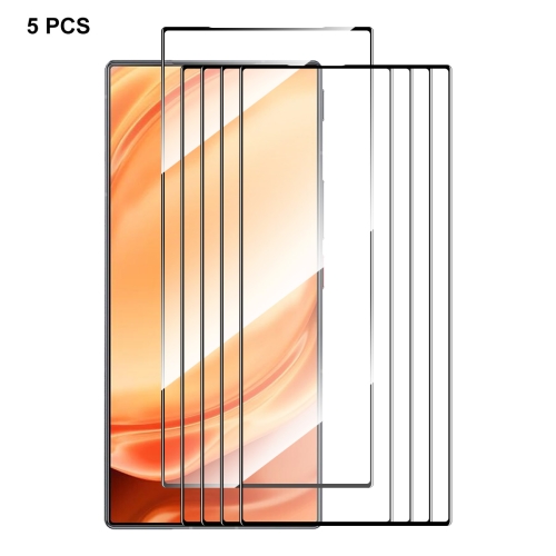 

For ZTE Nubia Z50 Ultra 5pcs ENKAY Full Glue High Aluminum-silicon Tempered Glass Film