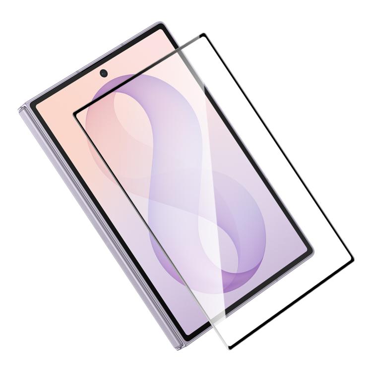 For Galaxy Z Fold8 5G Outer Screen ENKAY Hat-Prince Full Glue High Aluminum-silicon Tempered Glass Film