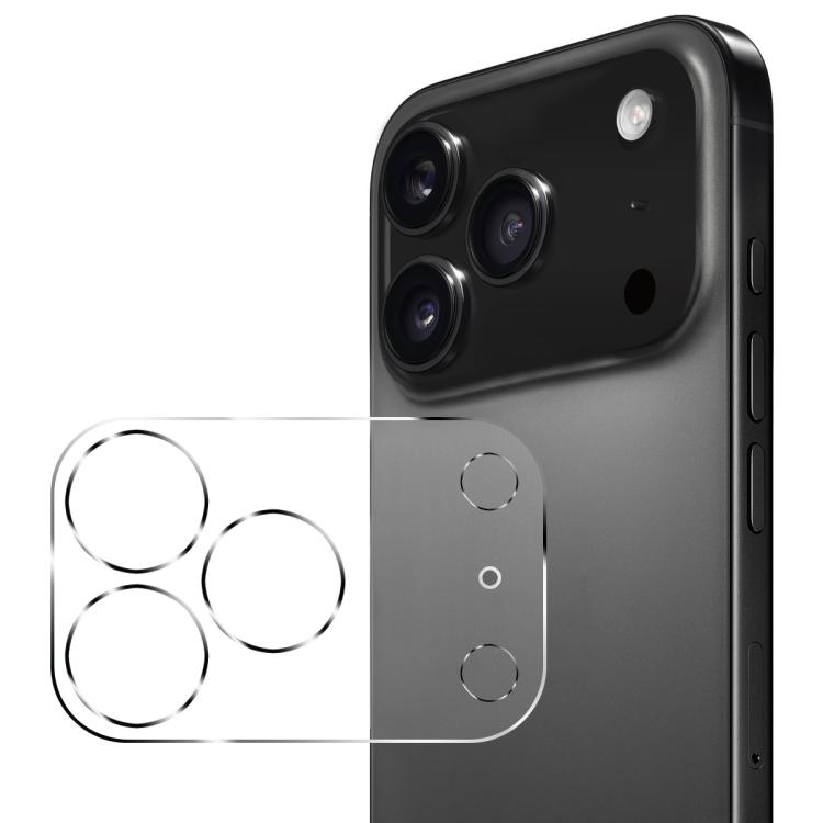 

For iPhone 17 Pro ENKAY Hat-Prince 9H Rear Camera Lens Tempered Glass Film