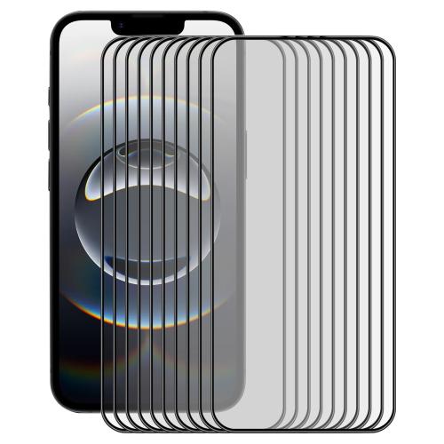 

For iPhone 16e 10pcs ENKAY Full Glue High Aluminum-silicon Tempered Glass Film