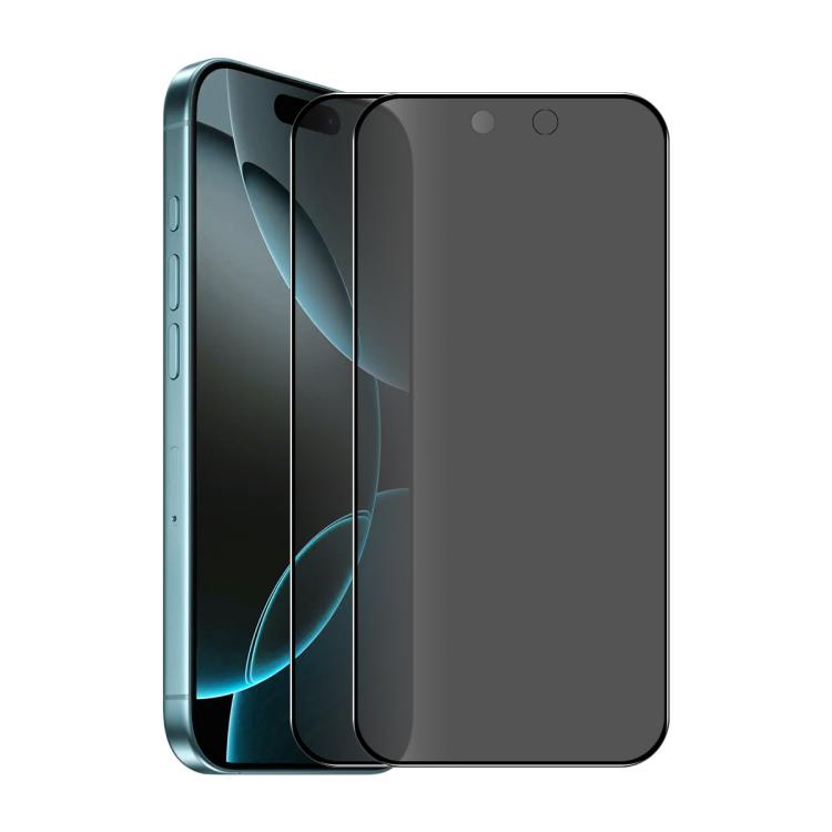 

For iPhone 17 2pcs ENKAY Hat-Prince 28° Anti-peeping Tempered Glass Protector Full Screen Film