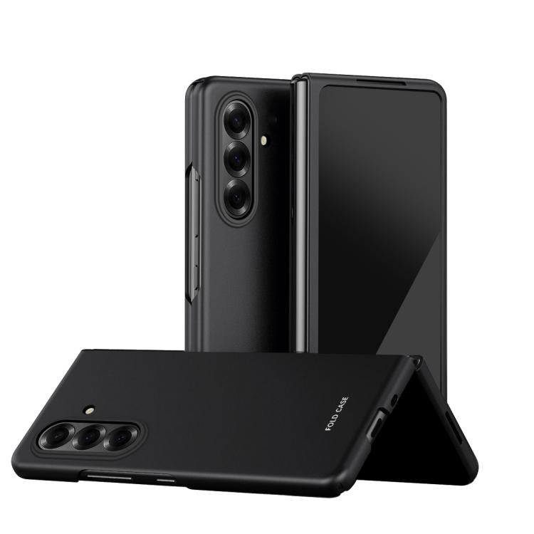 For Galaxy Z Fold8 Ultra 5G Skin Feel Electroplating PC Shockproof Phone Case(Black)