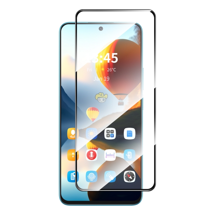 

For OnePlus Ace 5G ENKAY Full Glue High Aluminum-silicon Tempered Glass Film
