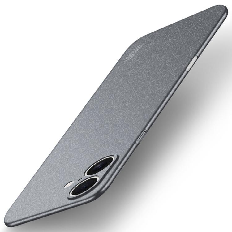 

For iPhone 17 MOFI Fandun Series Frosted PC Ultra-thin All-inclusive Phone Case(Gray)