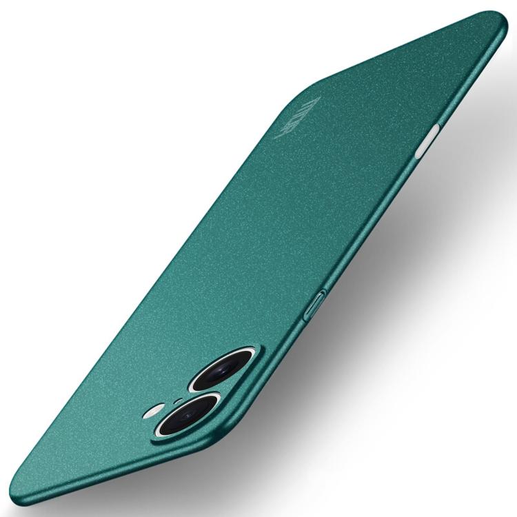 

For iPhone 17 MOFI Fandun Series Frosted PC Ultra-thin All-inclusive Phone Case(Green)