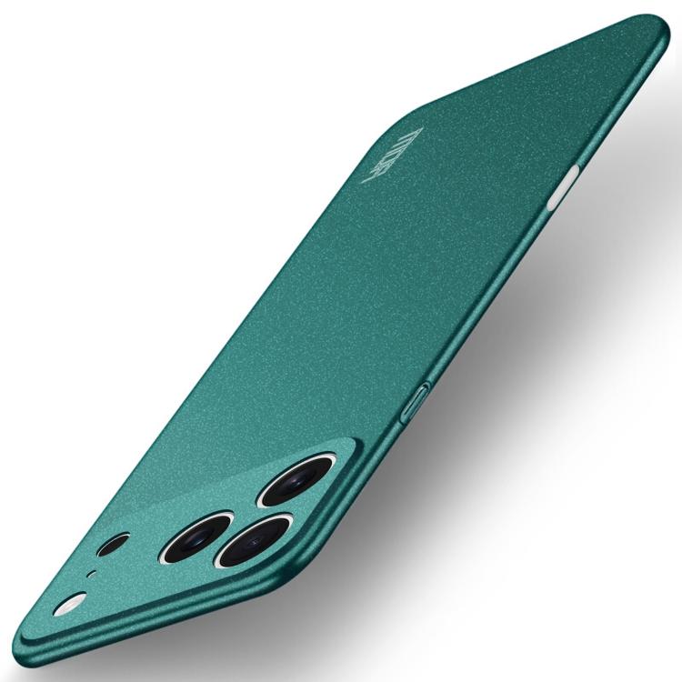 

For iPhone 17 Pro MOFI Fandun Series Frosted PC Ultra-thin All-inclusive Phone Case(Green)