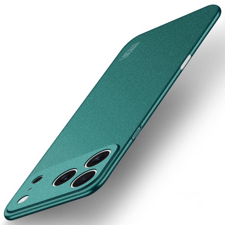

For iPhone 17 Pro Max MOFI Fandun Series Frosted PC Ultra-thin All-inclusive Phone Case(Green)