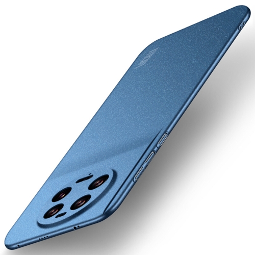 

For Xiaomi 13 Ultra MOFI Fandun Series Frosted PC Ultra-thin All-inclusive Phone Case(Blue)
