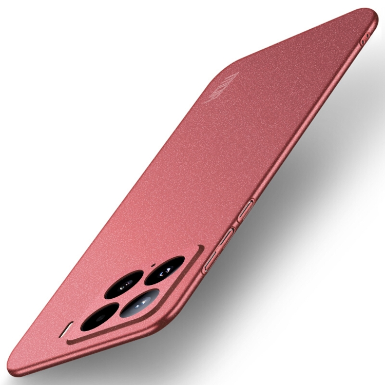 

For Xiaomi 15 MOFI Fandun Series Frosted PC Ultra-thin All-inclusive Phone Case(Red)