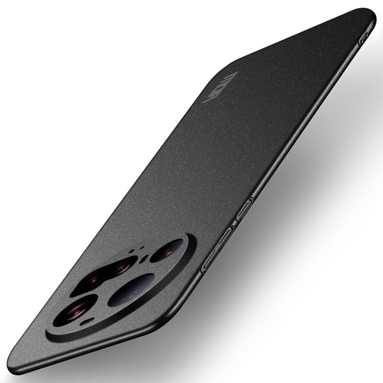 

For Xiaomi 15 Ultra MOFI Fandun Series Frosted PC Ultra-thin All-inclusive Phone Case(Black)